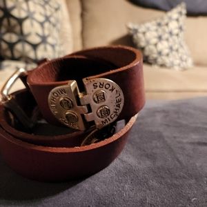 Michael Kors leather belt M